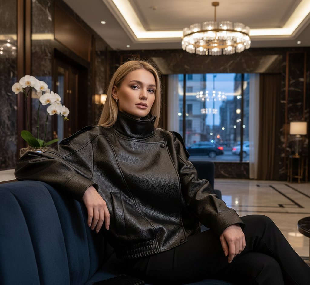 Women's Leather Jacket