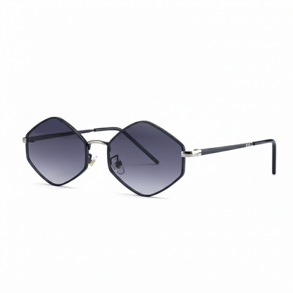 Women's Hexagonal Sunglasses