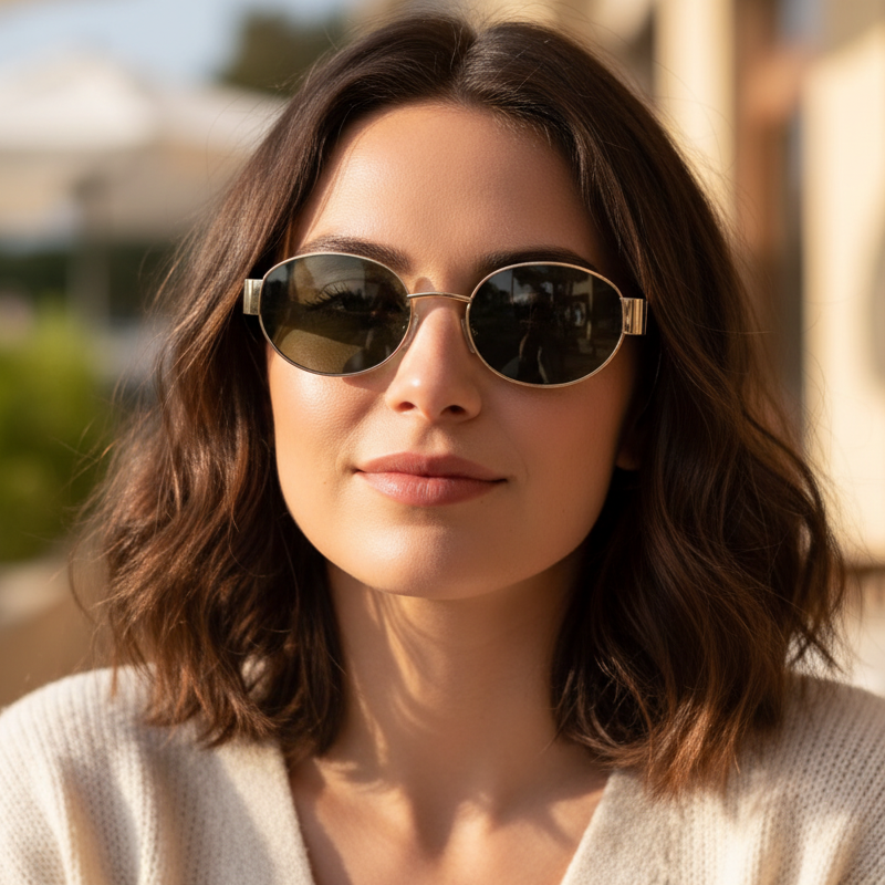 Women's Oval Sunglasses