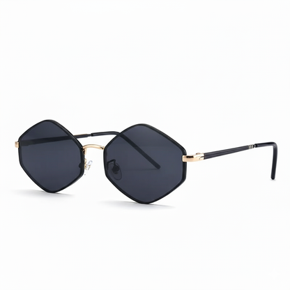 Women's Hexagonal Sunglasses
