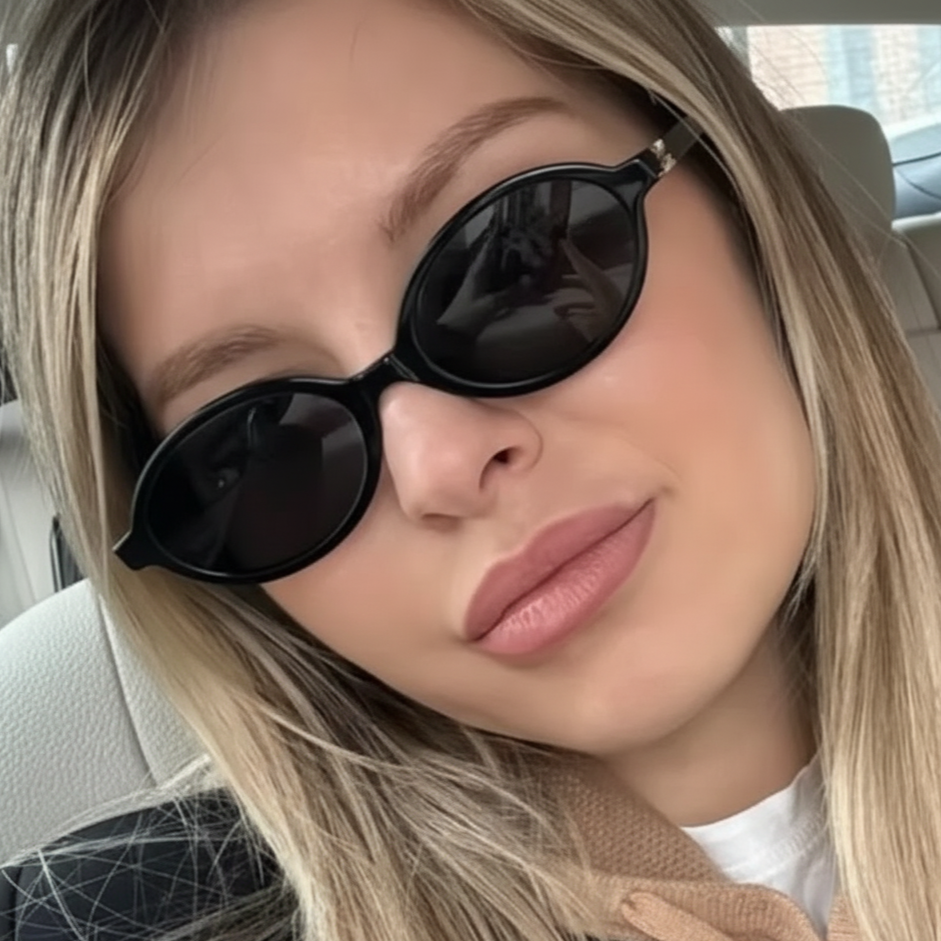 Women's Oval Sunglasses