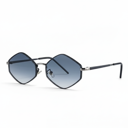 Women's Hexagonal Sunglasses