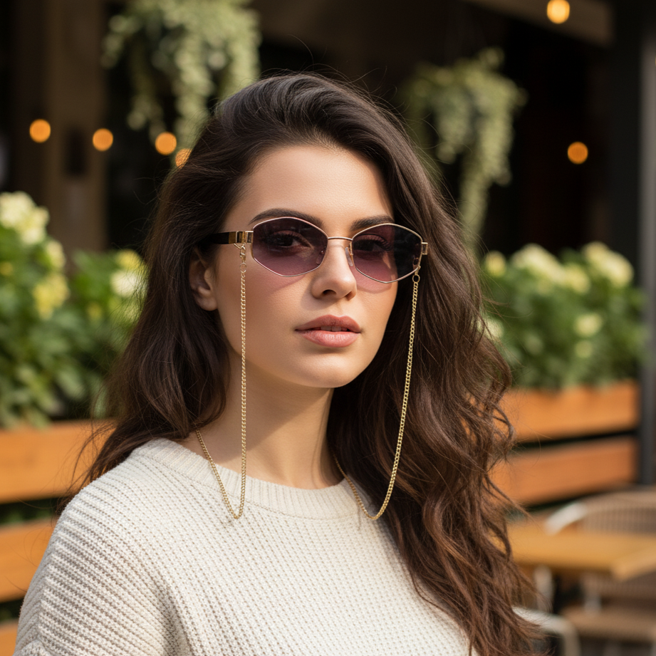 Women's Sunglasses With Chain