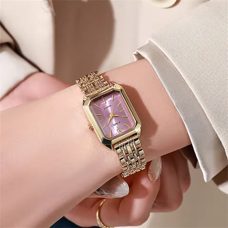 Elegant Square Women's Watch